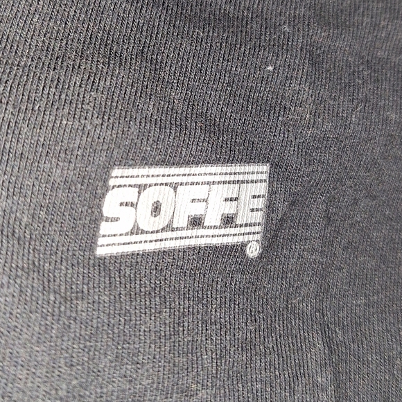 A Soffe brand Georgia Bulldog short sleeve t-shirt in a Men's medium. Black&Red - Picture 4 of 4